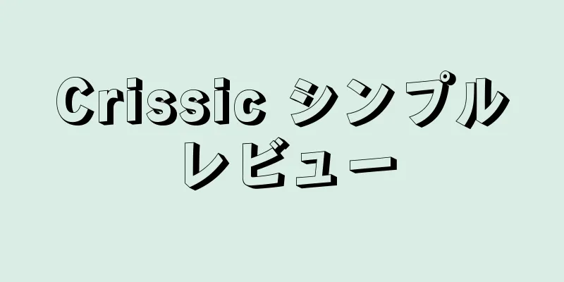 Crissic シンプルレビュー