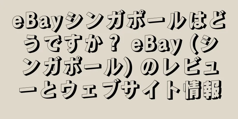 eBayシンガポールはどうですか？ eBay (シンガポール) のレビューとウェブサイト情報