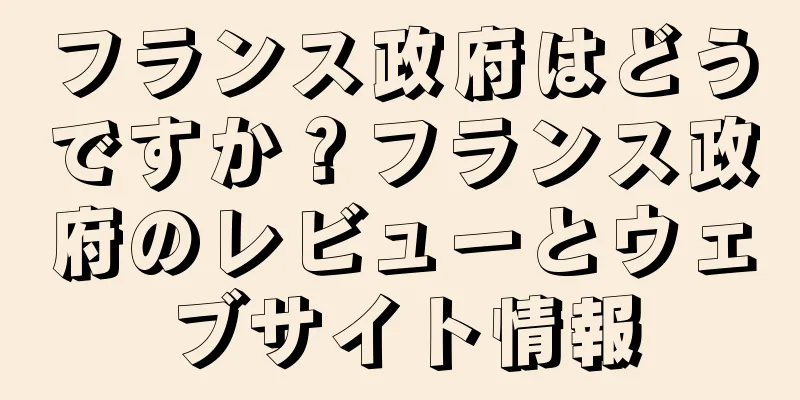 フランス政府はどうですか？フランス政府のレビューとウェブサイト情報
