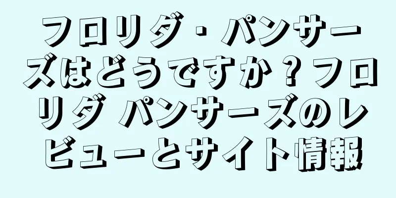 フロリダ・パンサーズはどうですか？フロリダ パンサーズのレビューとサイト情報