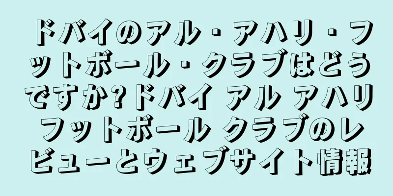 ドバイのアル・アハリ・フットボール・クラブはどうですか?ドバイ アル アハリ フットボール クラブのレビューとウェブサイト情報