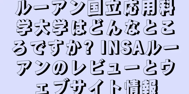 ルーアン国立応用科学大学はどんなところですか? INSAルーアンのレビューとウェブサイト情報