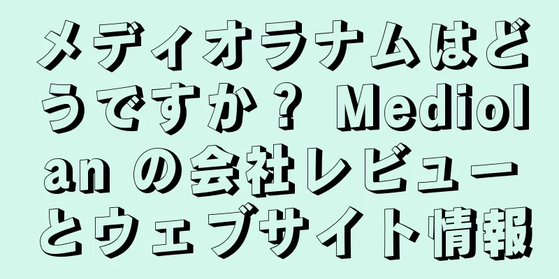 メディオラナムはどうですか？ Mediolan の会社レビューとウェブサイト情報