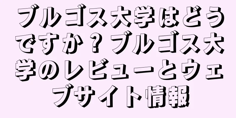 ブルゴス大学はどうですか？ブルゴス大学のレビューとウェブサイト情報