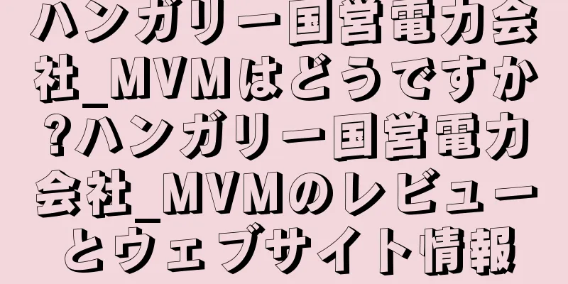 ハンガリー国営電力会社_MVMはどうですか?ハンガリー国営電力会社_MVMのレビューとウェブサイト情報