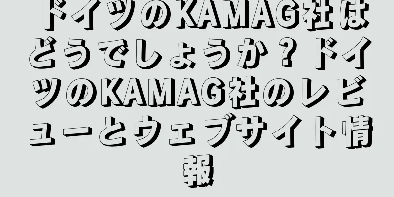 ドイツのKAMAG社はどうでしょうか？ドイツのKAMAG社のレビューとウェブサイト情報