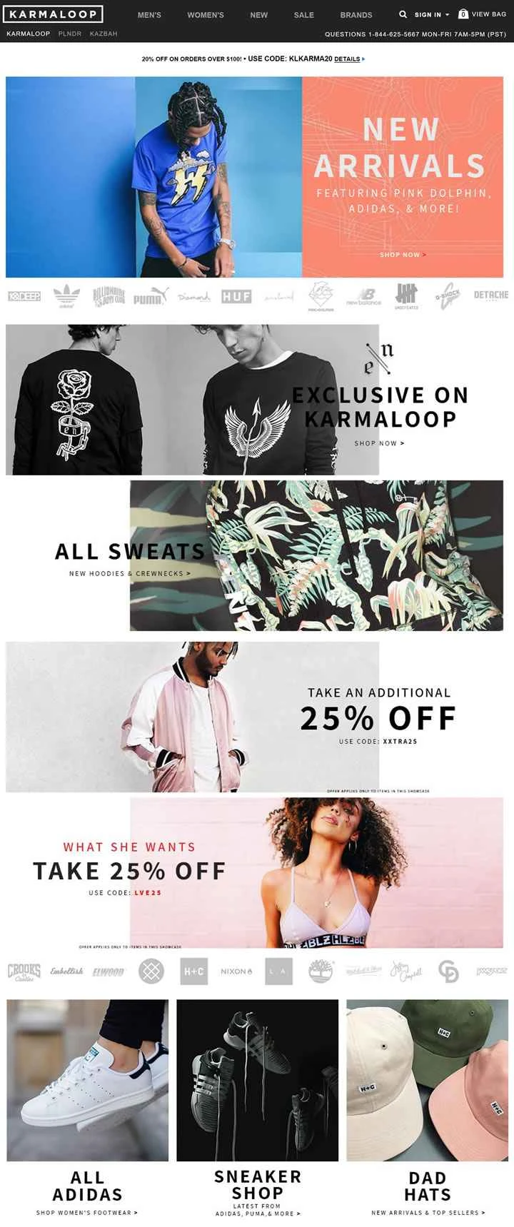 世界最大のストリートウェアウェブサイト、Karmaloop