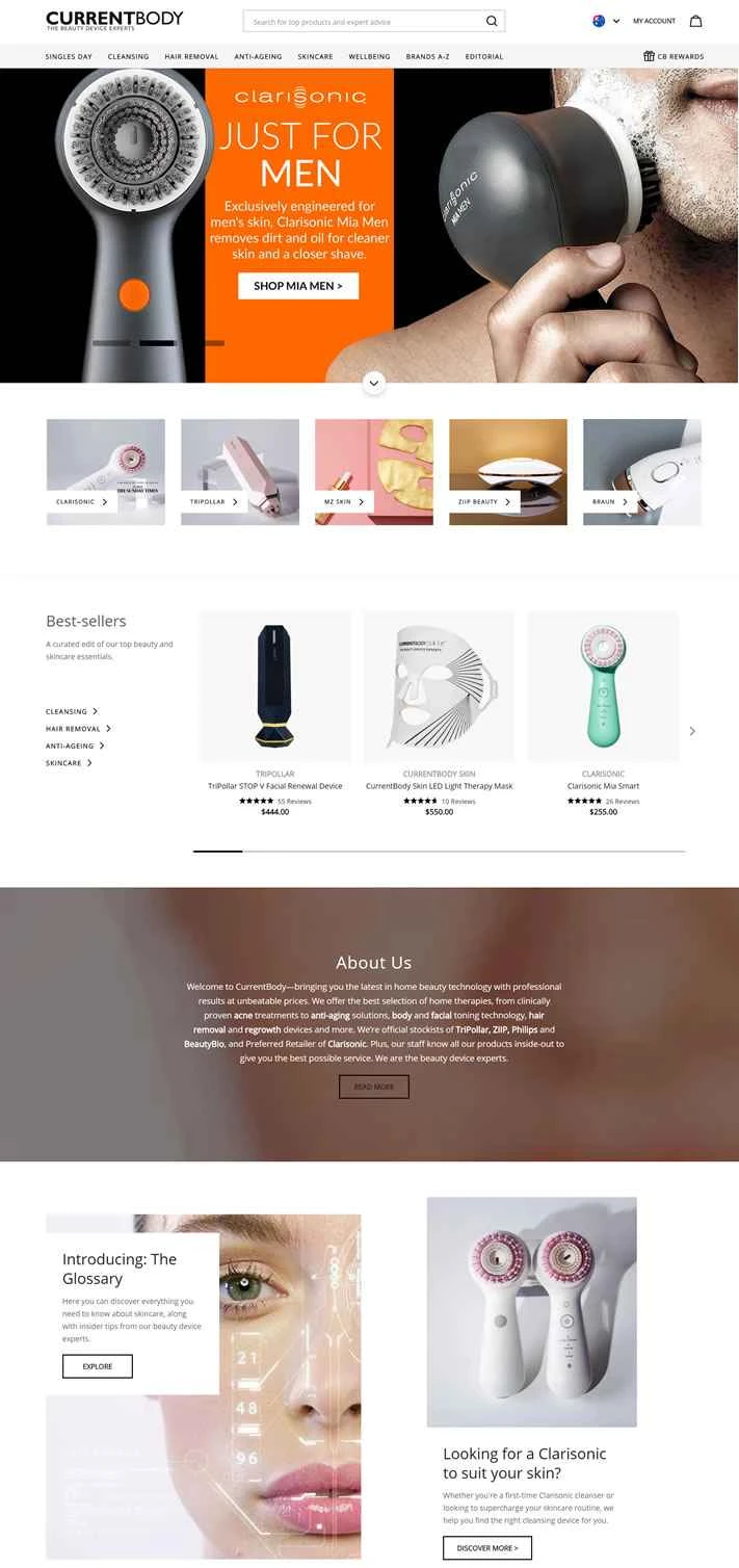 Currentbody Australia: 美容機器の専門家