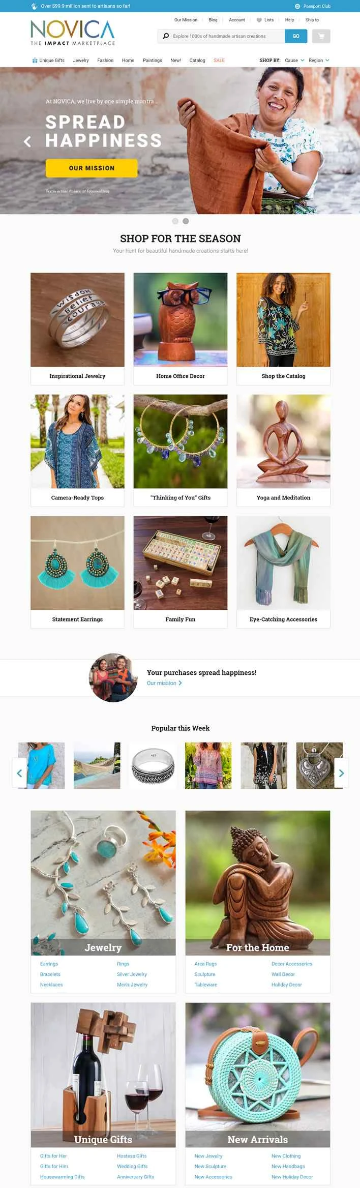 NOVICA: 世界で最も才能ある職人によるホームデコレーション、ジュエリー、ギフト。