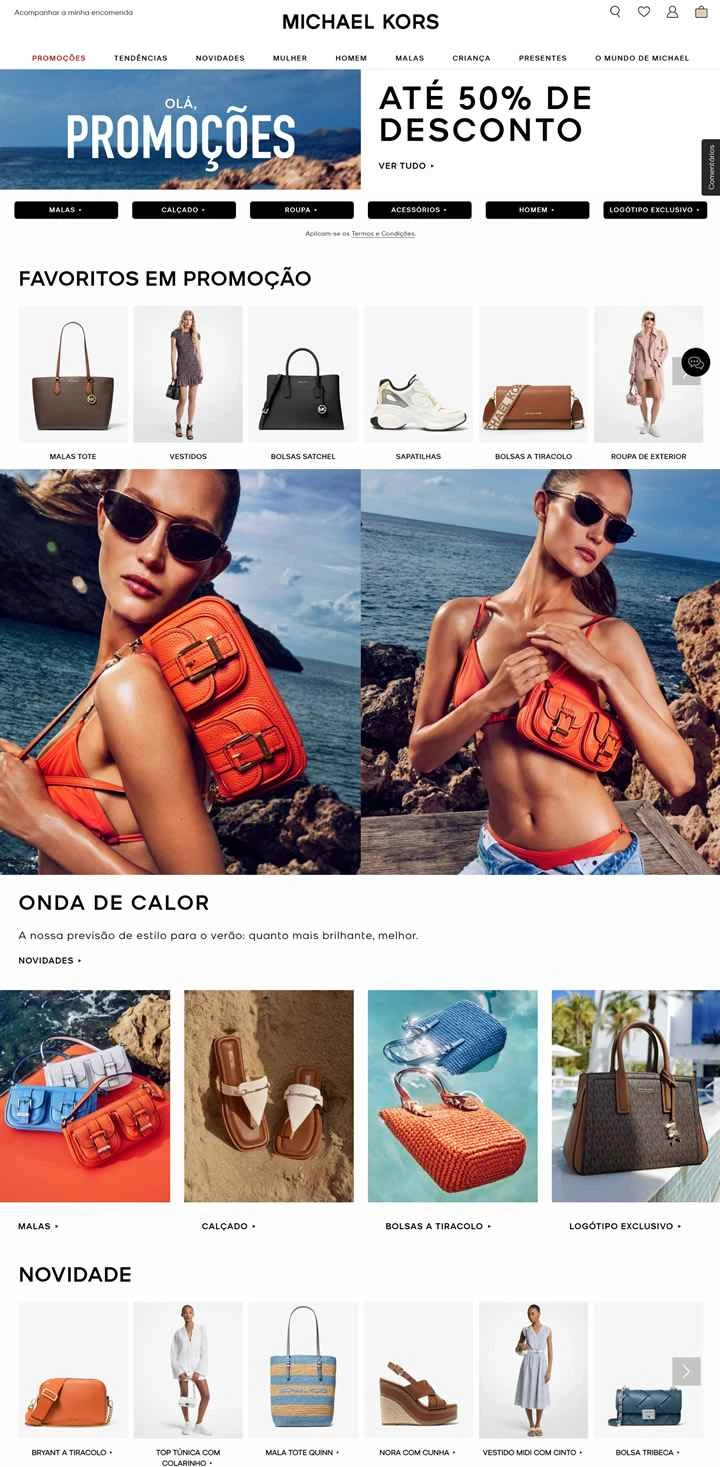マイケル コース ポルトガル: デザイナーハンドバッグ、フットウェア、アパレルなど