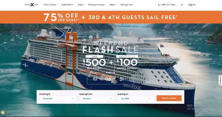 セレブリティクルーズ公式サイト：受賞歴のある豪華クルーズ会社