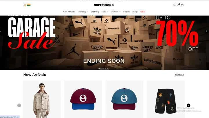 Superkicks India: インドでプレミアムスニーカーやシューズをオンラインで購入