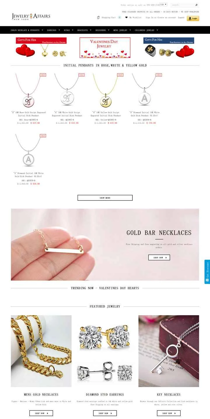 ジュエリーアフェアーズ（ニューヨーク）：極上のゴールドとシルバーのファッションジュエリー