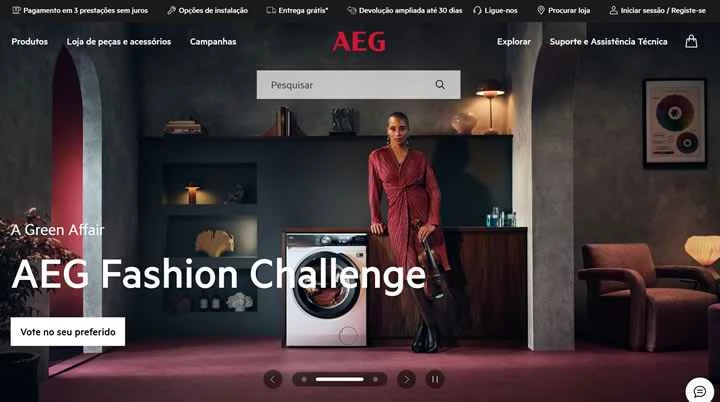 AEGポルトガル公式サイト：家電製品を購入