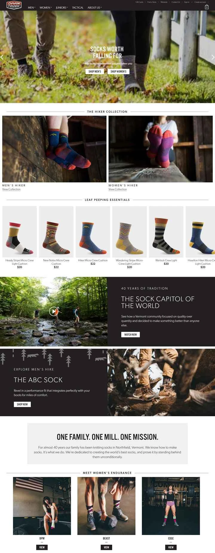 ハイキングだけじゃない、プレミアムメリノウールソックス：ダーンタフ・バーモント