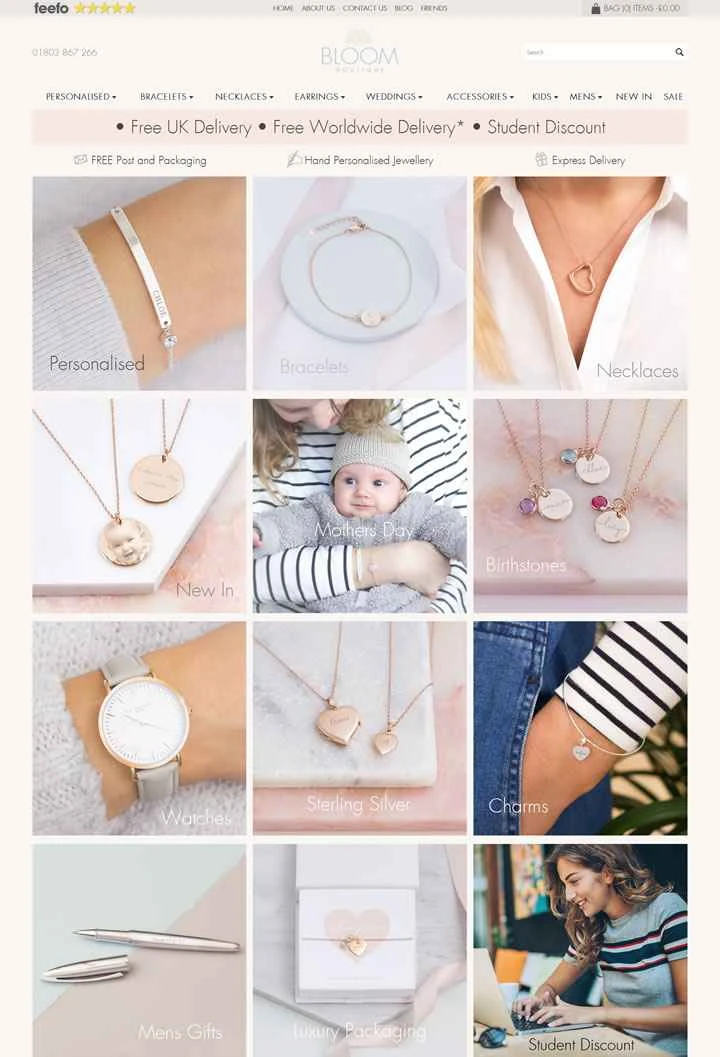 ブルームブティック（英国）