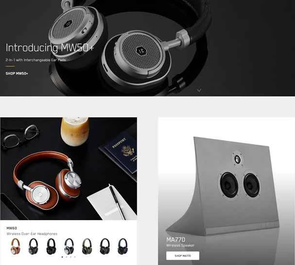 アメリカのプレミアムオーディオブランド：マスター＆ダイナミック