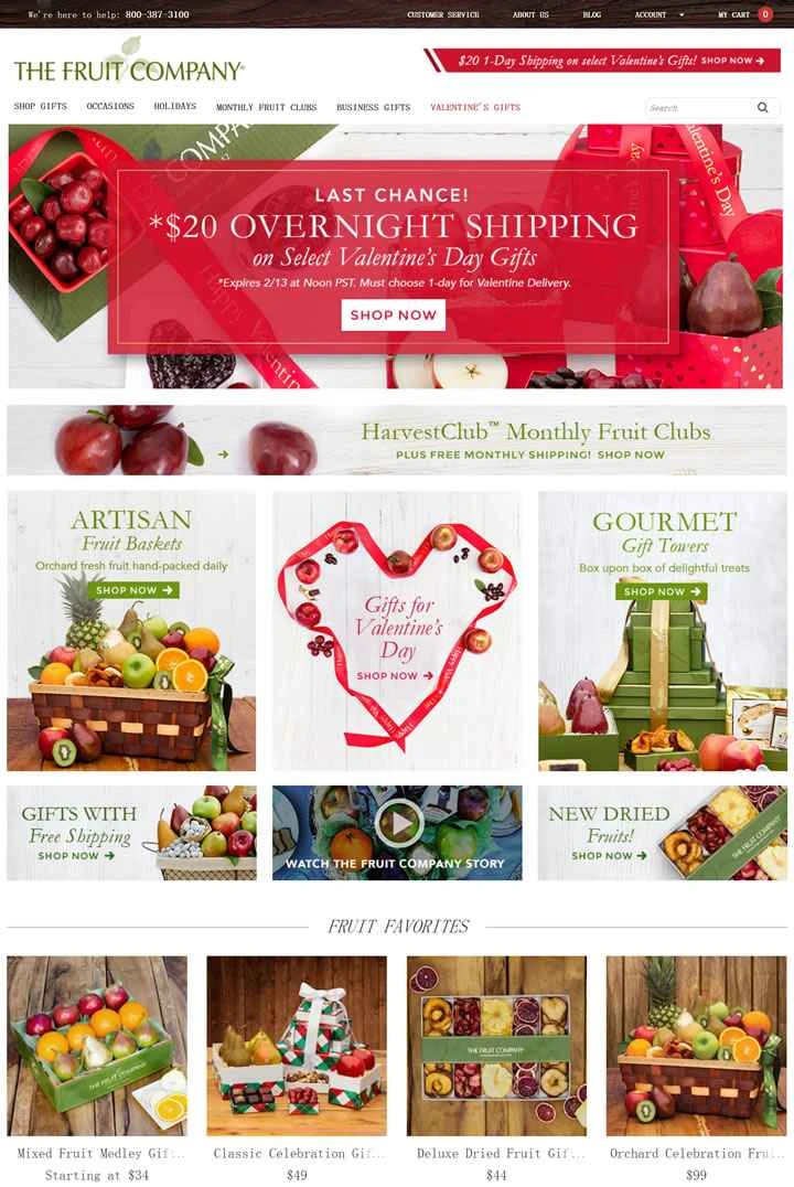 The Fruit Company は、米国有数のフルーツバスケット配達会社であり、新鮮なフルーツの供給業者です。