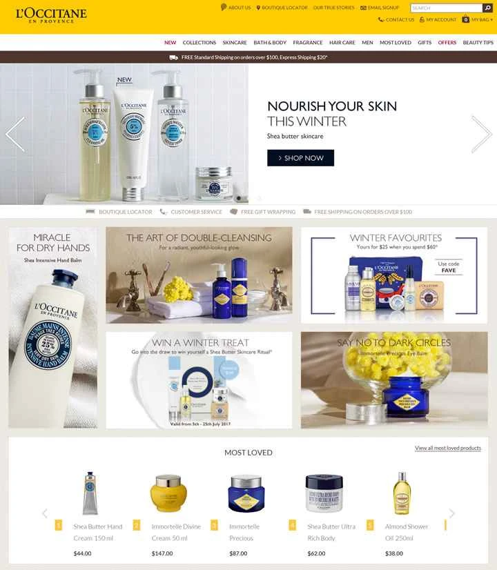 ロクシタン（オーストラリア版）