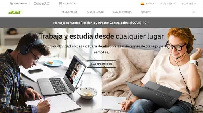 Acer Spain 公式ウェブサイト: Acer Spain