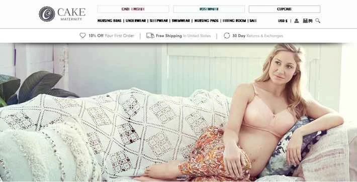 マタニティ下着とブラジャー：Cake Maternity