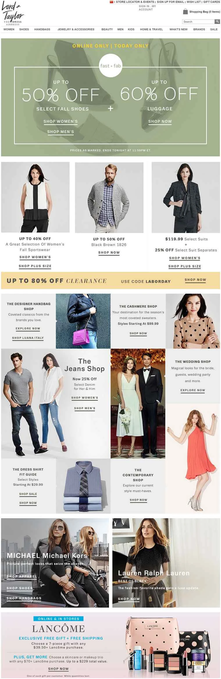 ロード＆テイラー公式サイト：ロード＆テイラー