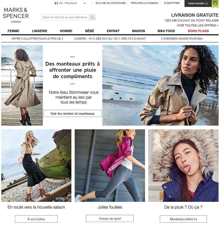 マークス＆スペンサー フランス