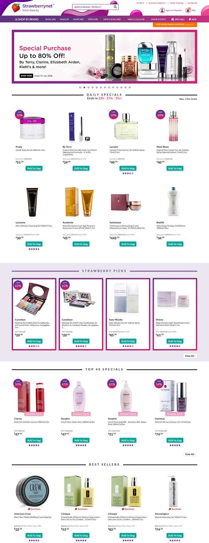 ストロベリーネット オーストラリア: ストロベリーネット AU