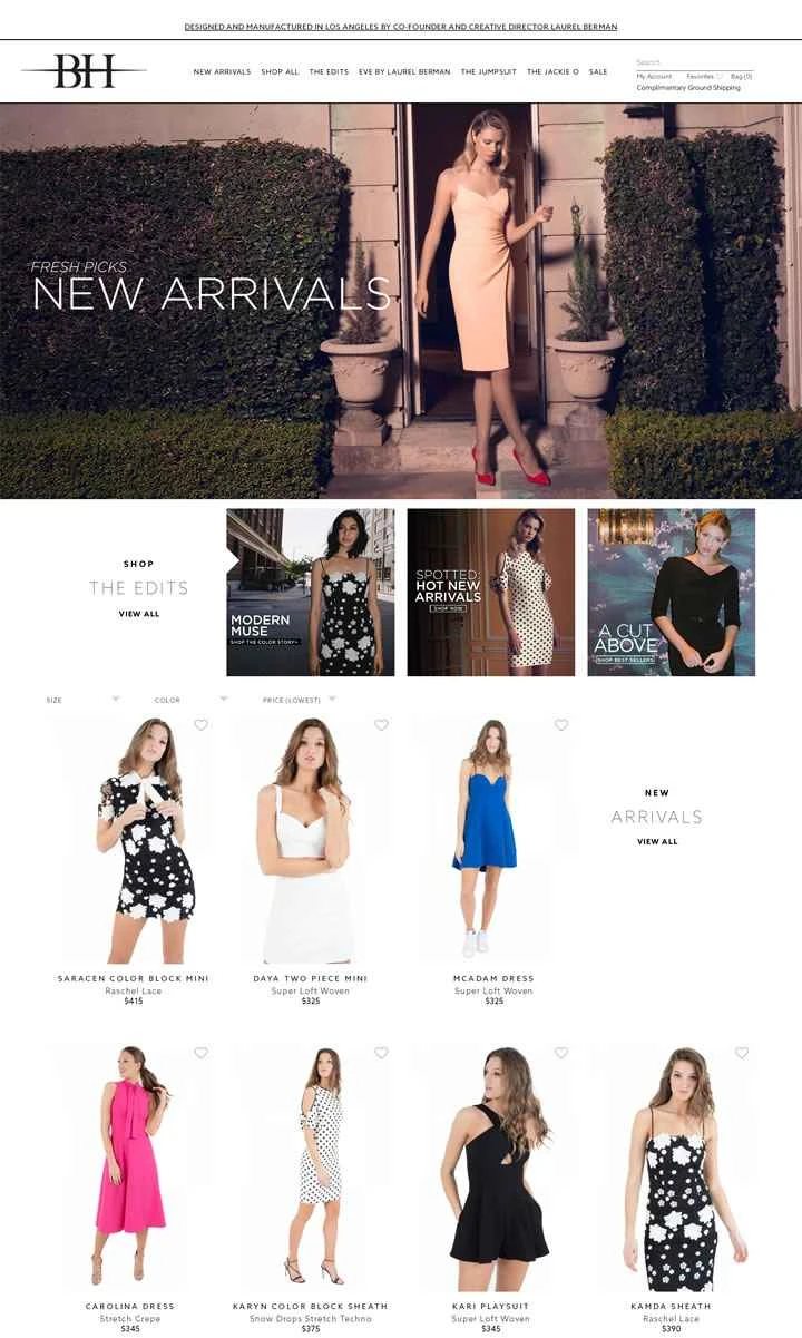 ブラックヘイロー公式サイト：ドレス、ガウン、ジャンプスーツを購入