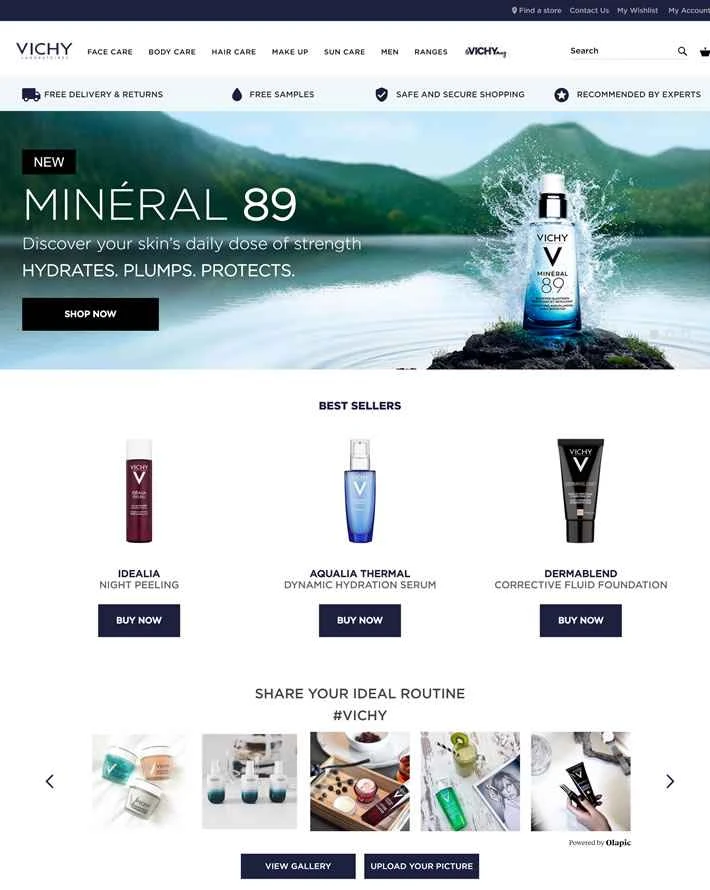 VICHY UK公式サイト：プロフェッショナル向け敏感肌ケアのリーディンググローバルブランド