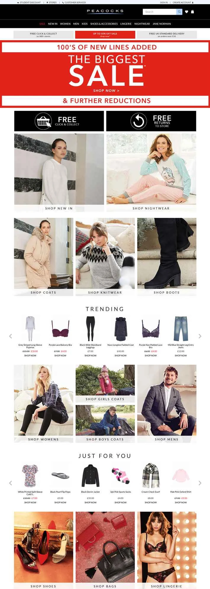 英国を代表するファミリーファッションブランド、ピーコックス