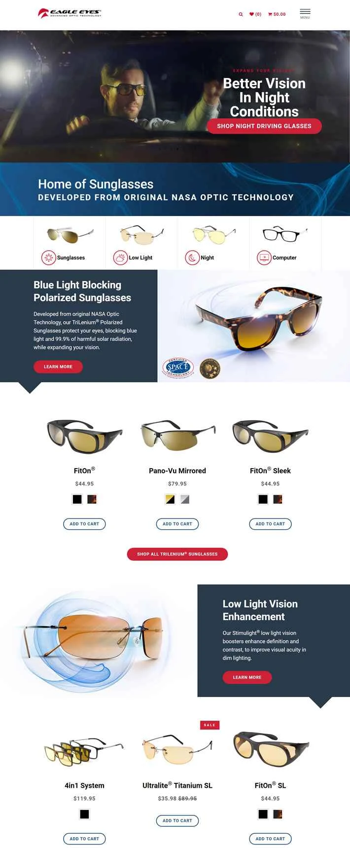 Eagle Eyes Optics：高性能サングラス