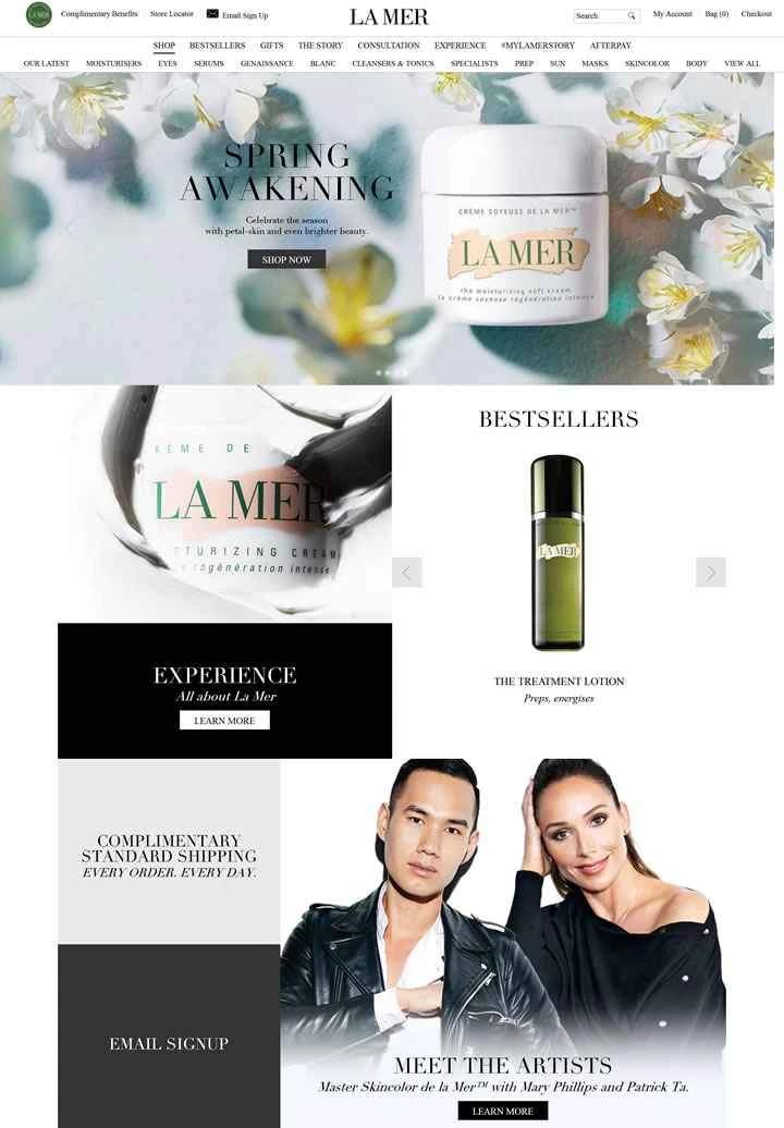 ラ・メール オーストラリア公式オンラインストア：世界的な高級スキンケアブランド