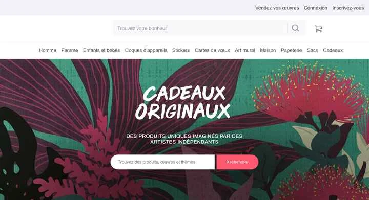 Redbubble公式サイト：独立系アーティストがデザインしたユニークな製品