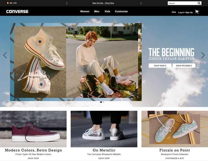 コンバース ベルギー公式サイト: コンバース ベルギー