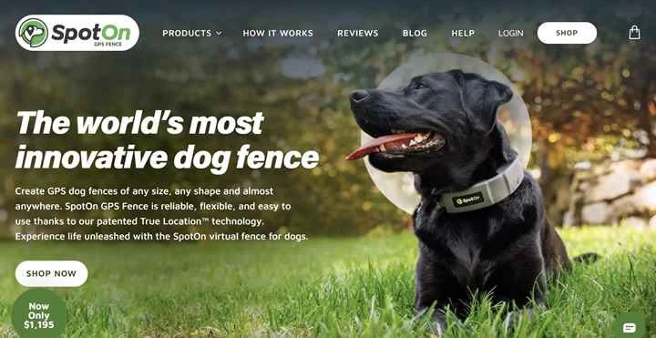 世界で最も革新的な犬用フェンス：SpotOn GPSフェンス