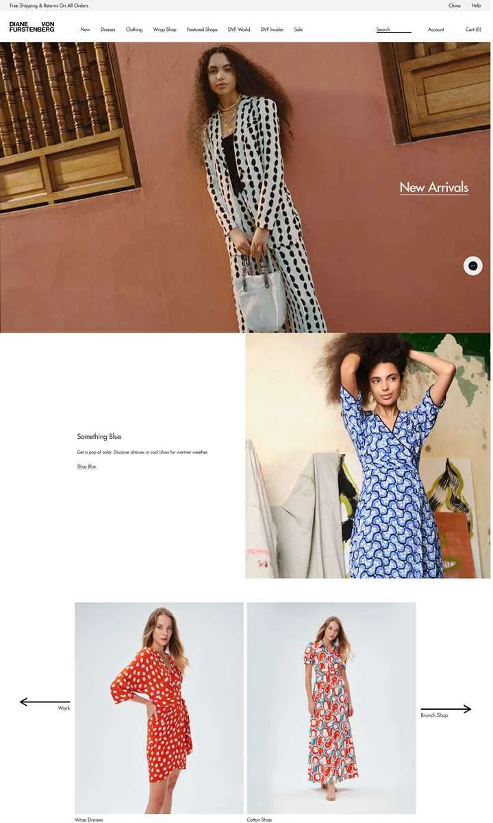 DVF EU: ダイアン・フォン・ファステンバーグ EU