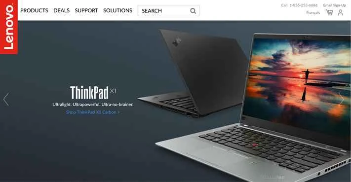 レノボ・カナダ公式サイト：レノボ・カナダ