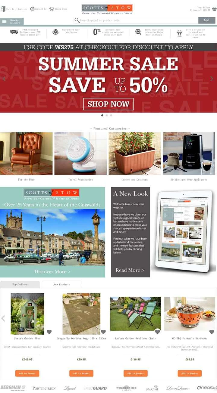 コッツウォルズホームストア：スコッツ・オブ・ストウ