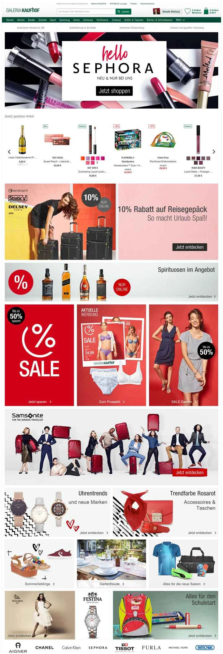 ガレリア・カウフホフ公式サイト：