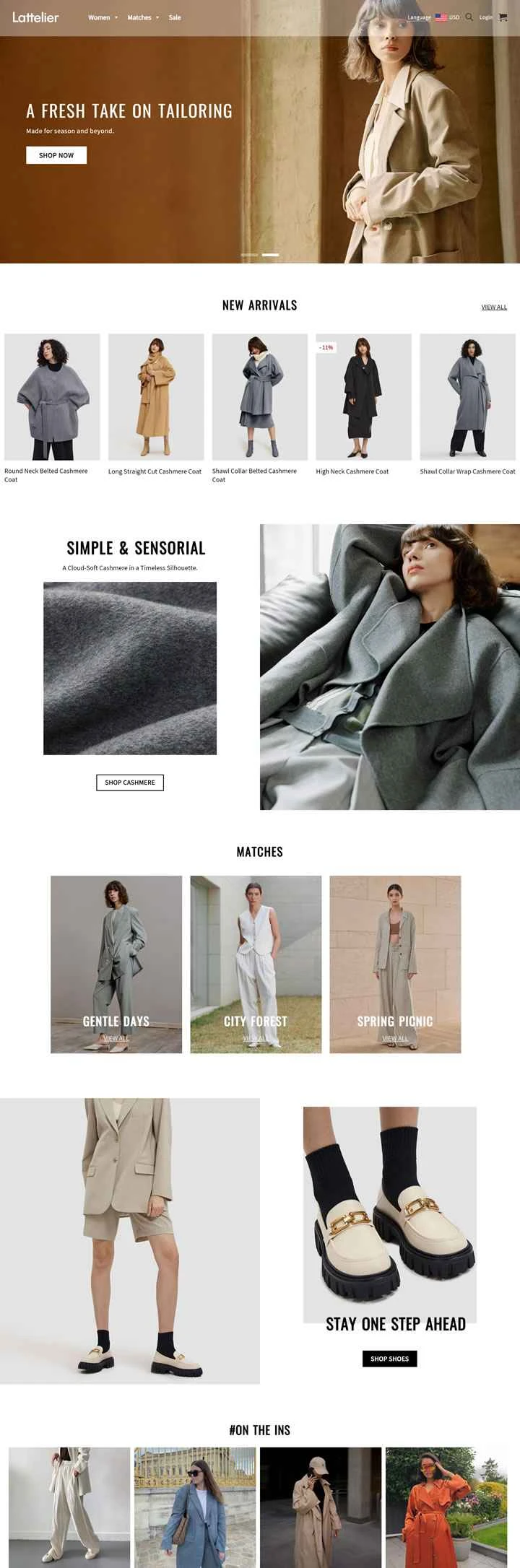 ラテリエ公式サイト：ニューヨークファッションブランド