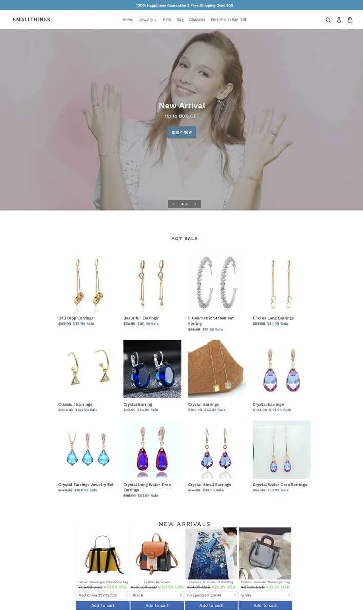 美しいジュエリーとアクセサリー：SmallThings