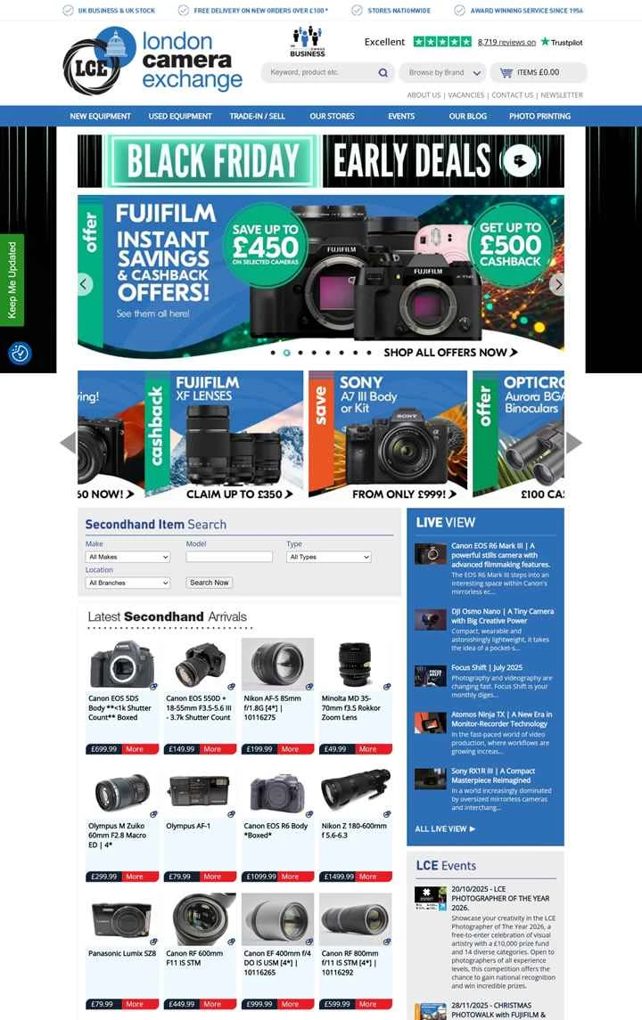 ロンドンカメラエクスチェンジ