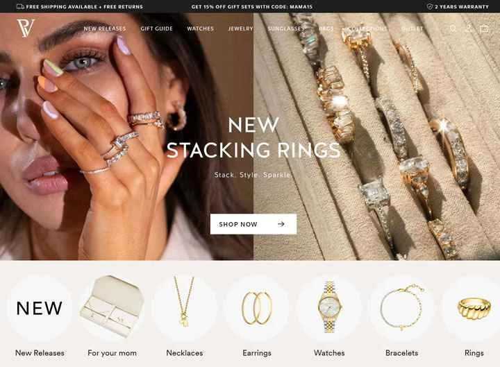 ポール・バレンタイン公式サイト：時計、ジュエリー、アクセサリー