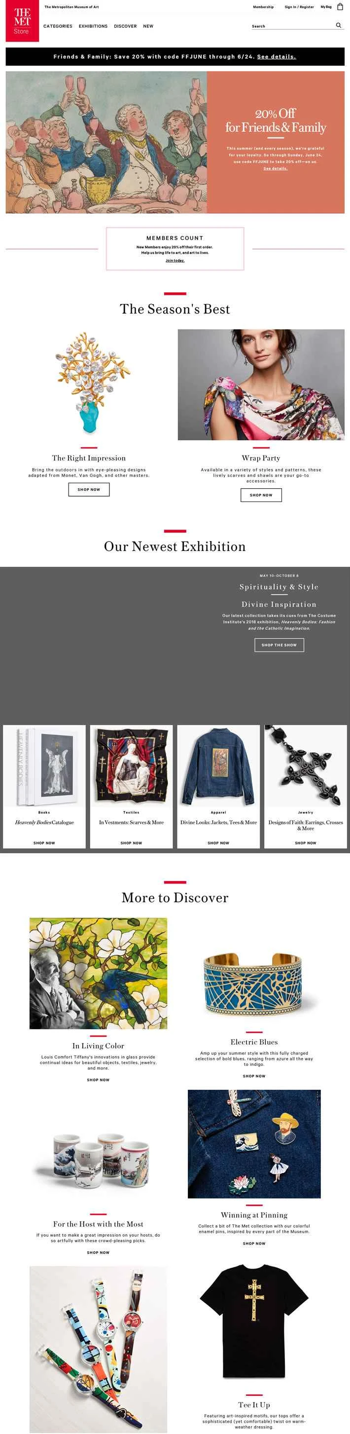 メトロポリタン美術館ストア：ザ・メット・ストア
