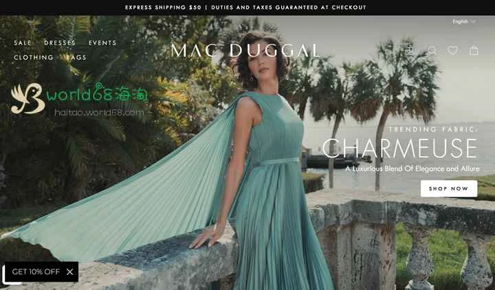 Mac Duggal公式サイト：あらゆるシーンに適したドレス