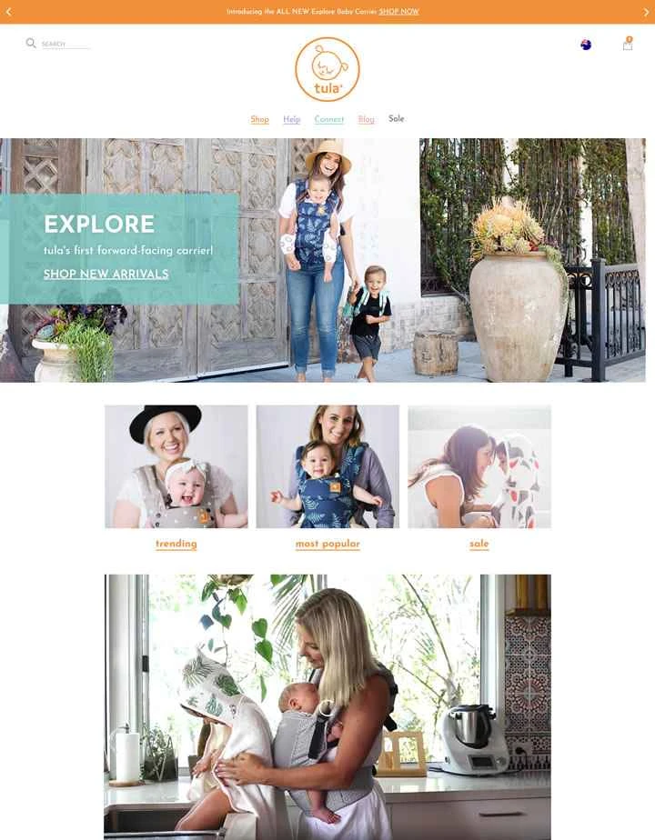 Baby Tulai Australia: アメリカのベビーキャリアブランド