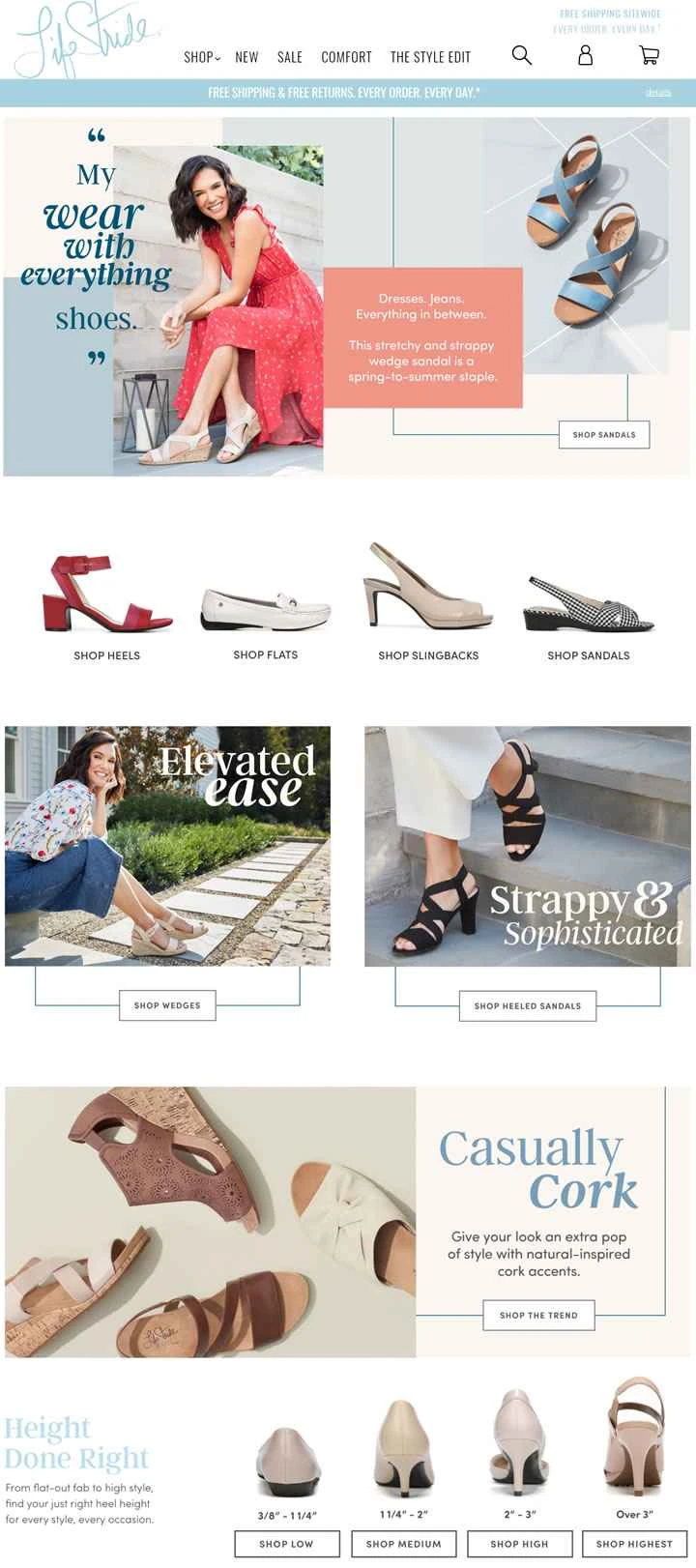 アメリカのオンライン靴小売業者：LifeStride