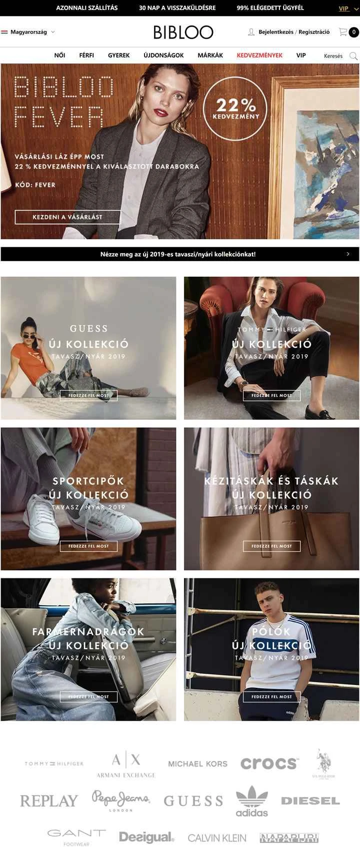 Bibloo Hungary: 女性、男性、子供服、靴、アクセサリー