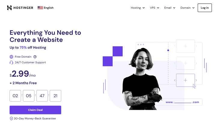 Hostinger: 世界中で140万人以上のユーザーに選ばれるウェブホスティングプロバイダー